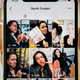 In this photo illustration, comedian Sarah Cooper’s page is displayed on the TikTok app on an Apple iPhone on Aug. 7, 2020, in Washington, D.C.